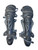 Used Mizuno SAMURAI Catchers Leg Guards Black Youth 11835-S000208320 View 1