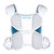 ECD Echo Lacrosse Shoulder Pads, White View 2