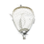 Used STX ECLIPSE II STRUNG Mens Goalie Head White 11458-S000126816 View 2