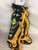 Used Mizuno SAMURAI Catchers Leg Guards Yellow Intermed 11900-S000023731 View 1