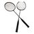 Used BADMINTON RACQUET SET Adult Badminton Racquet Black Unknown 11866-S000036132 View 2