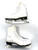 Used AMERICAN FIGURE SKATES Girls Figure Skate White Junior 03 11860-S000308978 View 2