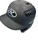 Used Rawlings BATTING HELMET Batting Helmet No Mask Black SM 11682-S000132517 View 1