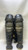Used All Star DELTA FLEX Catchers Leg Guards Black Intermed 11912-S000012273 View 2
