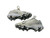 Used Nike VAPOR BB/SB Cleats Black And White Junior 05 11873-C000239569 View 2