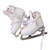 Used Jackson SOFT SKATE SIZE 2 Girls Figure Skate White Junior 02 11708-S000194257 View 2