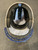 Used Adidas TRILOGY FP HELMET Batting Helmet w/Mask White And Royal Blue L/XL 11614-S000236673 View 12