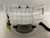 Used Bauer PROFILE II Hockey Wire Mask White LG 11855-S000203742 View 2