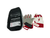 Used BRUCE BOLT PREMIUM PRO SHORT CUFF Youth Batting Gloves White / Red MD 11731-S000165134 View 2