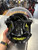 Used Warrior ALPHA ONE PRO Helmet Half Visor Combo Black MD 11945-S000252525 View 2