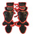 Used Mizuno SAMURAI SHIN GUARDS Catchers Leg Guards Black And Red Youth 11760-S000091827 View 2
