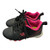 Used Rawlings DIVISON LOW BB/SB Cleats Black And Pink Youth 12.0 11890-S000143226 View 1