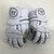Used Warrior BURN JR SM LAX GLOVES Lacrosse Gloves Junior White SM 11752-S000077533 View 1