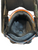 Used All Star CATCHERS HELMET Catchers Helmet w/Mask Black MD 11706-S000377582 View 10