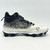 Used Under Armour SPOTLIGHT FRANCHISE Jr FB Cleats White And Black Junior 05.5 11805-S000080819 View 2