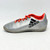 Used Adidas X Soccer Indoor Shoes Silver Youth 12.0 11805-S000080826 View 1
