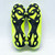 Used Adidas CRAZY FAST 4 Soccer Cleats White And Yellow Junior 05.5 11805-S000080828 View 6