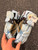 Used Warrior BURN PRO Lacrosse Gloves Mens Carolina Blue 13" 11162-S000454478 View 7