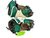 Used Brine KING 4 GLOVES Lacrosse Gloves Womens Green 12" 11682-S000132687 View 2