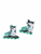 Used RollerDerby ADJ 3-6 Senior Roller Quad Skates Lime Green Adjustable 11649-S000154494 View 1