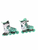Used RollerDerby ADJ 3-6 Senior Roller Quad Skates Lime Green Adjustable 11649-S000154494 View 3