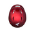 Used Easton GHOST METALLIC Batting Helmet w/Mask Red M/L View 5
