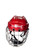Used Bauer IMS 5.0 Helmet Cage Combo Red MD 10589-S000433901 View 2