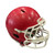 Used, Riddell, RIDDEL VICTOR, FB Helmet, Red, LG View 2