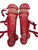 Used MacGregor SHINGUARDS Catchers Leg Guards Red Youth 11932-S000171255 View 1