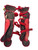 Used MacGregor SHINGUARDS Catchers Leg Guards Red Youth 11932-S000171255 View 2