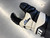 Used Warrior HYPNO IV Lacrosse Gloves Mens Navy Blue LG 11162-S000454624 View 4