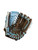 Used Rawlings GOLD GLOVE ELITE BB/SB Glove RH Throw Black And Carolina Blue 11 1/2" 11861-S000032861 View 3