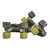 Used Riedell DART Junior Roller Quad Skates Black Junior 05 11721-S000283767 View 2