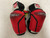 Used CCM U+ 08 Junior Elbow Pads Red And Black LG 11855-S000204043 View 1
