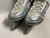 Used DBX NBS Womens Softboot Skate Grey And White Senior 7 11855-S000204051 View 3