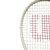 Used Wilson VENUS SERENA Adult Tennis Racquet White 4 1/4" 11484-S000304466 View 8