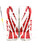 Used CCM EFLEX 4.5 Goalie Leg Pads Junior White 28" 11860-S000309358 View 1