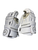 Used Warrior WARRIOR BURN BONE SYSTEM GLOVES Lacrosse Gloves Mens White MD 11843-S000023629 View 1