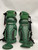 Used Wilson YOUTH SHIN GUARDS Catchers Leg Guards Green Youth 11871-S000030236 View 1