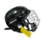 Used Bauer REAKT 55 MM Hockey Helmet Cage Combo Black Medium 11218-S000426723 View 2