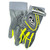 Used Rawlings BB/SB Batting Gloves Grey MD 11805-S000081046 View 1