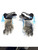 Used STX SURGEON RZR Lacrosse Gloves Mens Royal Blue LG 11860-S000309404 View 2