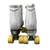 Used Sure Grip QUAD SKATES Senior Roller Quad Skates White Senior 8 View 4