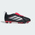 Adidas Predator Club Soccer Cleats, Black and Red View 1
