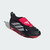 Adidas Predator Club Soccer Cleats, Black and Red View 4