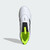 Adidas Goletto IX Laceless Firm/Multi-Ground Soccer Cleats, White/Yellow View 2