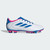 Adidas Goletto IX FG Soccer Cleats, White/Pink/Blue View 1