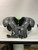 Used XTECH X2 FB Shoulder Pads Grey SM 11895-S000028634 View 1