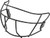Used Rawlings R16 FACE GUARD Batting Helmet Mask Black One Size 11917-S000017356 View 1
