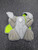 Used Maverik MX Lacrosse Shoulder Pads Grey MD 11849-S000040186 View 2